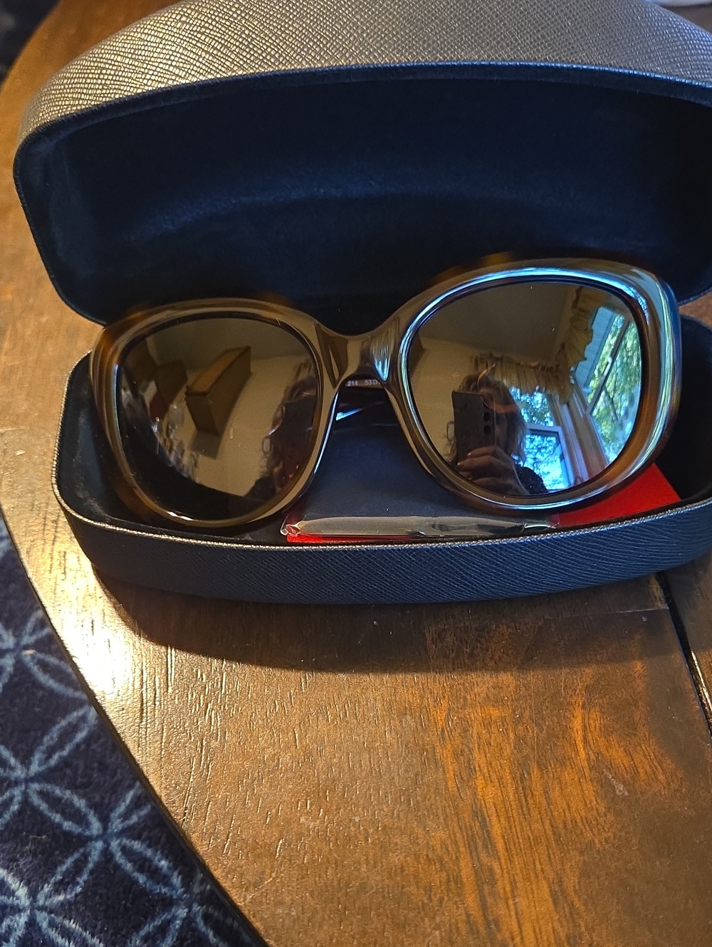 Salvatore Ferragamo Olive Brown Gradient Oversized Sunglasses